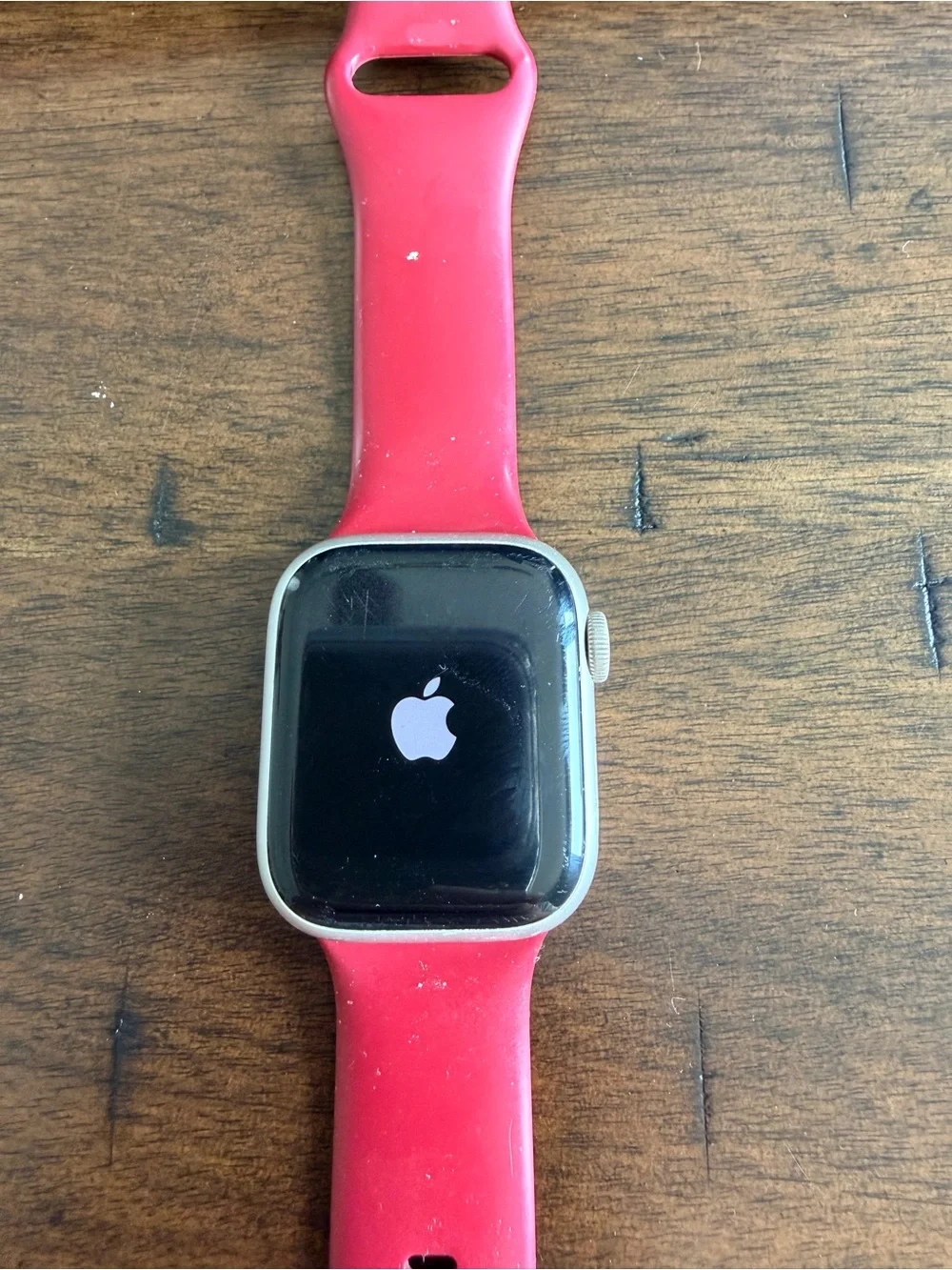 Apple smartwatch shown